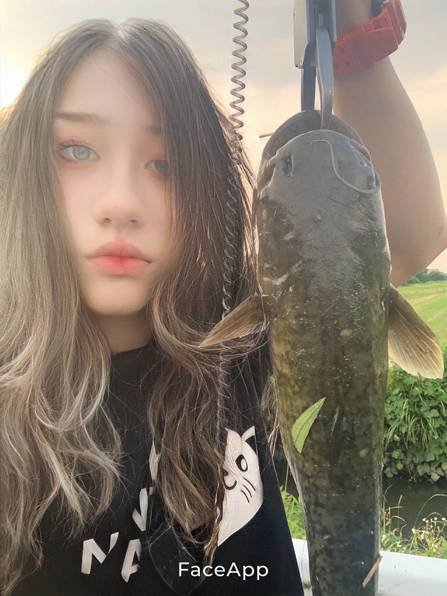 Masa_sama24's tweet photo. 2025年7月8日
ナマ様1匹をゲット！この時期は上流にいる、と…φ(･_･メモメモ
#釣り #ナマズ #釣りガール
#カコジョ #FaceApp https://t.co/JbunEECJAl
