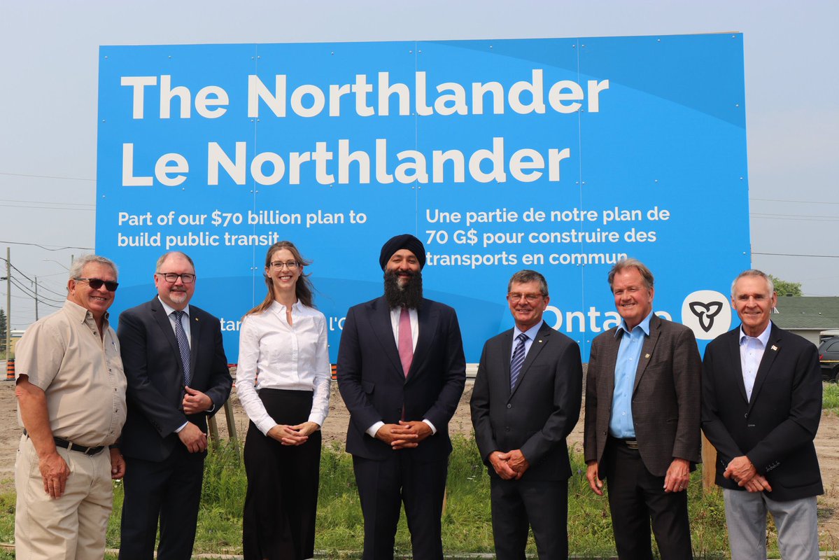 GeorgePirieMPP's tweet image. The construction of the Timmins-Porcupine Station is a major step toward restoring the Northlander and expanding passenger rail in Northern Ontario.
This investment will better connect our community and others across the province to jobs, health care, and education while driving…
