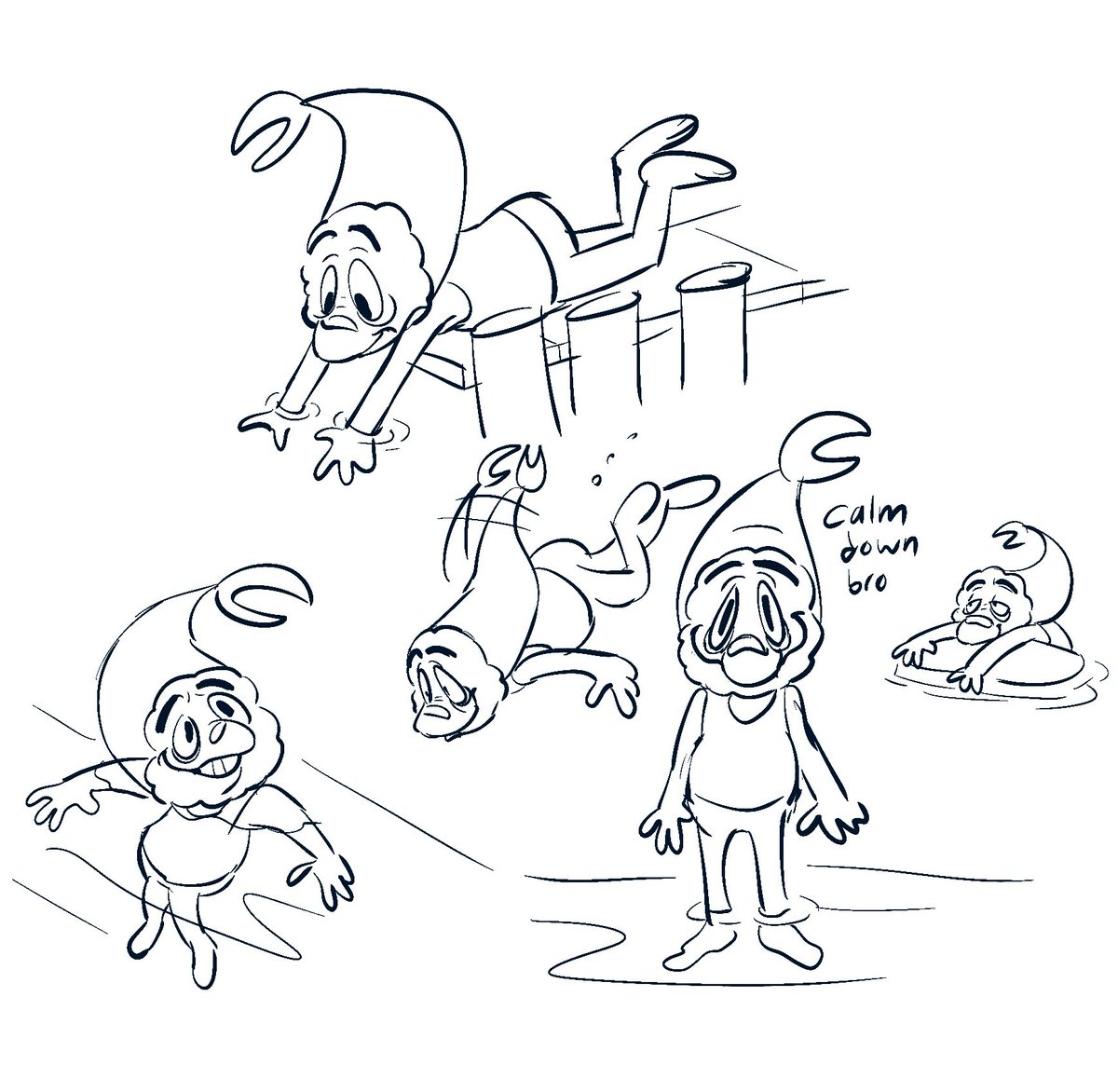 SnoozeRat's tweet image. Shrimpo yearns 4 the sea