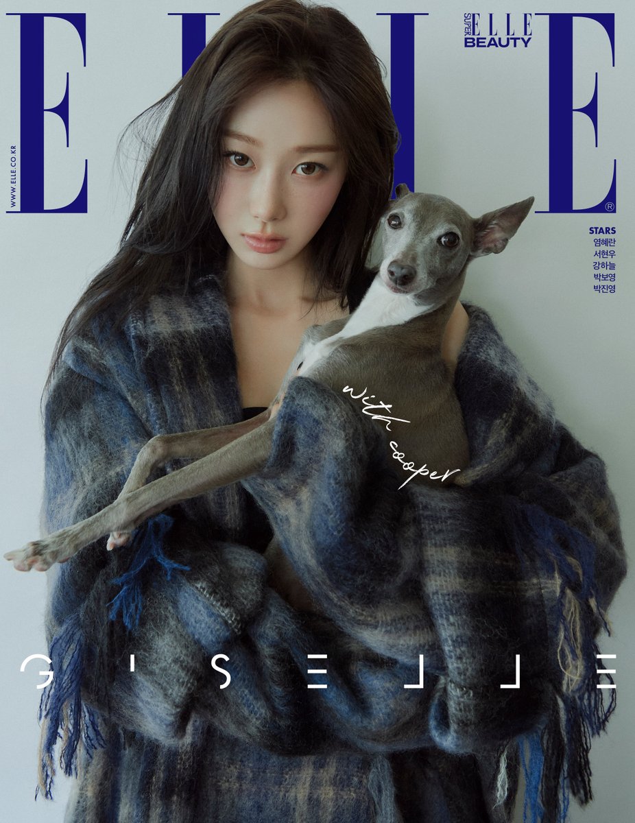 ELLE_KOREA's tweet image. #ELLEcoverstar #GISELLE #지젤 #aespa #æspa #에스파 @aespa_official
반려견 쿠퍼와 함께해 더욱 특별한 지젤의 &lt;엘르&gt; 8월호 커버 공개✨
🔗 bit.ly/4eKSpjI