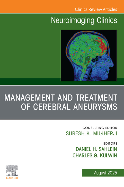 sureshmukherji's tweet image. Congratulations to Drs Dan Sahlein & Charles Kulwin for their superb collaborative issue on the treatment and management of cerebral aneuryms. @ClinicsReviews @RadClinics