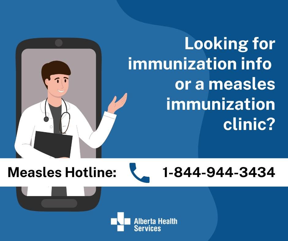 JeromyYYC's tweet image. 🚨 Alberta has over 1,300 measles cases—and climbing. We can reverse this dangerous trend together.
Call 1‑844‑944‑3434 if you’re feeling sick or believe you’ve been exposed. You may also call the measles hotline for help with your vaccination records, booking a shot, or…