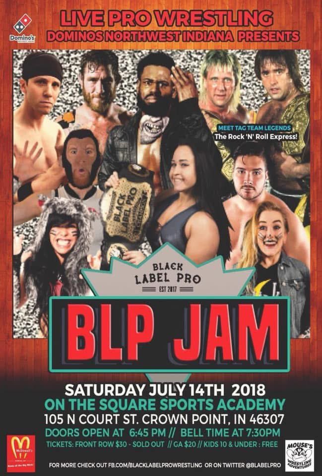 BLabelPro's tweet image. **BLP JAM**
BLP Jam happened seven years ago today and you can relive it all on our YouTube.
Jordynne Grace vs Ethan Page
WARHORSE vs Fred Yehi
Rock N Roll Express vs Chop N Roll Express
Allie Kat vs Kris Wolf
& more
youtu.be/DY1gzQi4vVA?fe…