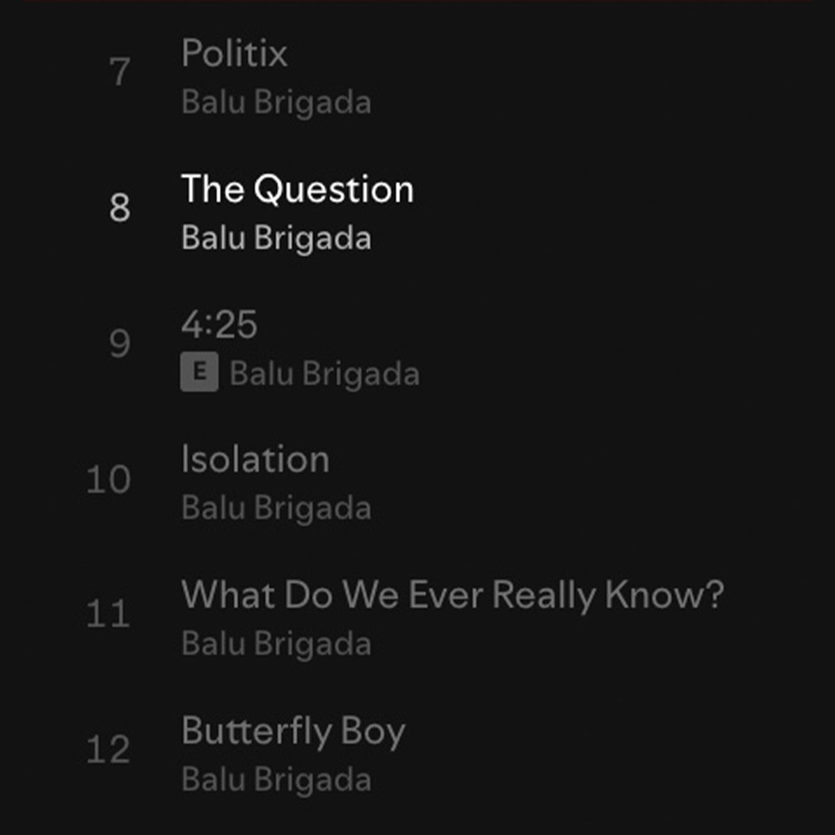 BaluBrigada's tweet image. Debut album. Claim your fav