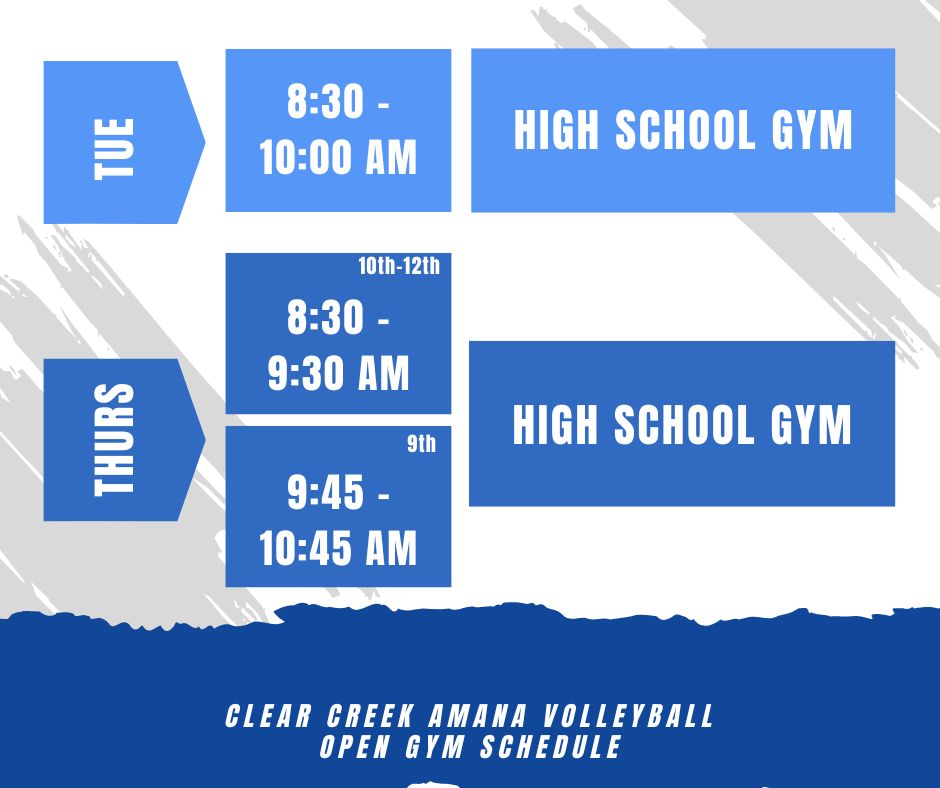 Only 2 more weeks before family week! Looking forward to seeing you this week! 🏐