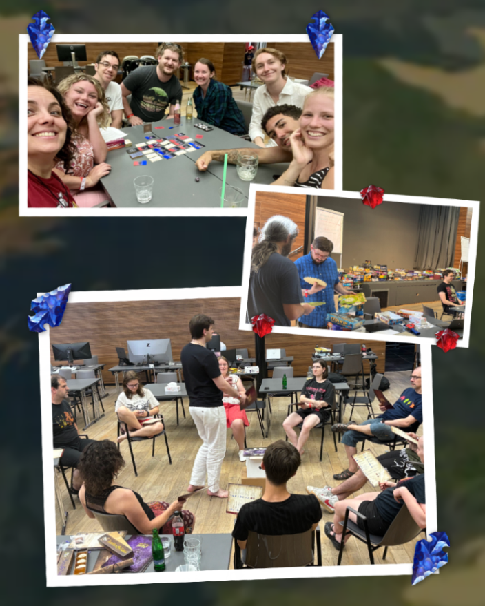 The CGE team went all in this summer! 🌞 We gathered for our annual team retreat — a week filled with laughter, sunshine, and over 100 different board games played! 💙 Can you guess all the games we played from the photos? 💪🏻#CzechGamesEdition #BoardGames #GameTesting #Arnak