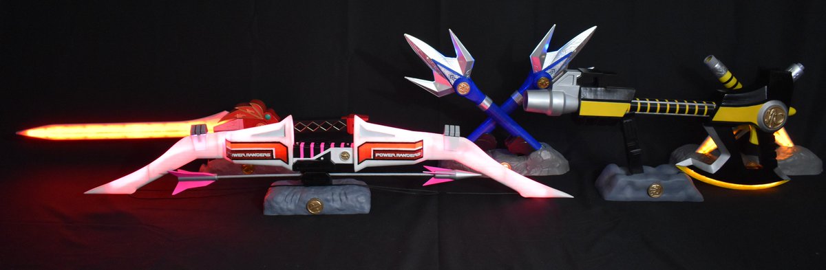 mirrored_line's tweet image. First photos of my Lightning Collection -alike Power Axe and Bow. Much more to come!
Full Power Rangers / Sentai 3d model collection cults3d.com/en/design-coll…
#PowerRangers #cosplay #3dprinting #art
#MMPR #SuperSentai #Zyuranger