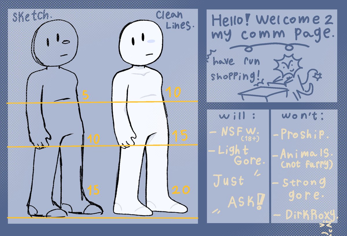 Strawberrypu11's tweet image. LETS GO UPDATED COMM BULLSHIT!!!!!!!!!⭐️
—————— -
!! Bit more info down below !!