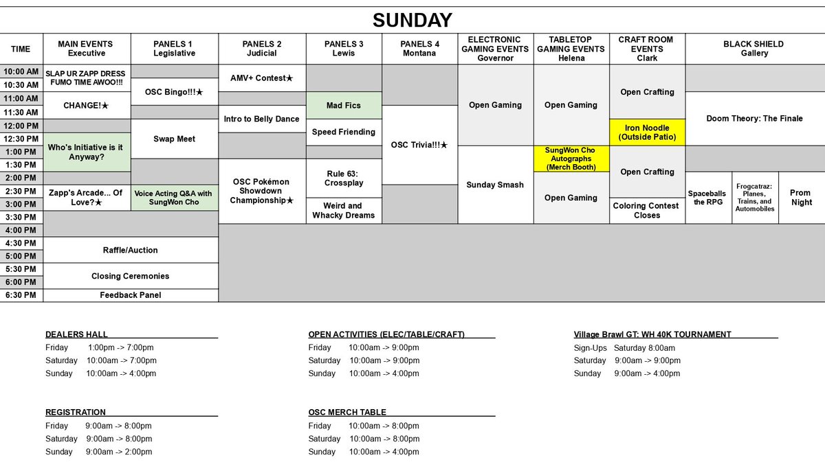 ☁️ OokiiSoraCon ☁️ (@ookiisoracon) on Twitter photo We're only 11 days from OokiiSoraCon 2025, you know what that means! Time to reveal this year's schedule!
A detailed breakdown of all the events will be available on the site very soon! We'll be sure to let everyone know when it's available
#ookiisora2025 #ookiisoracon 
☁️☁️☁️ We're only 11 days from OokiiSoraCon 2025, you know what that means! Time to reveal this year's schedule!
A detailed breakdown of all the events will be available on the site very soon! We'll be sure to let everyone know when it's available
#ookiisora2025 #ookiisoracon 
☁️☁️☁️