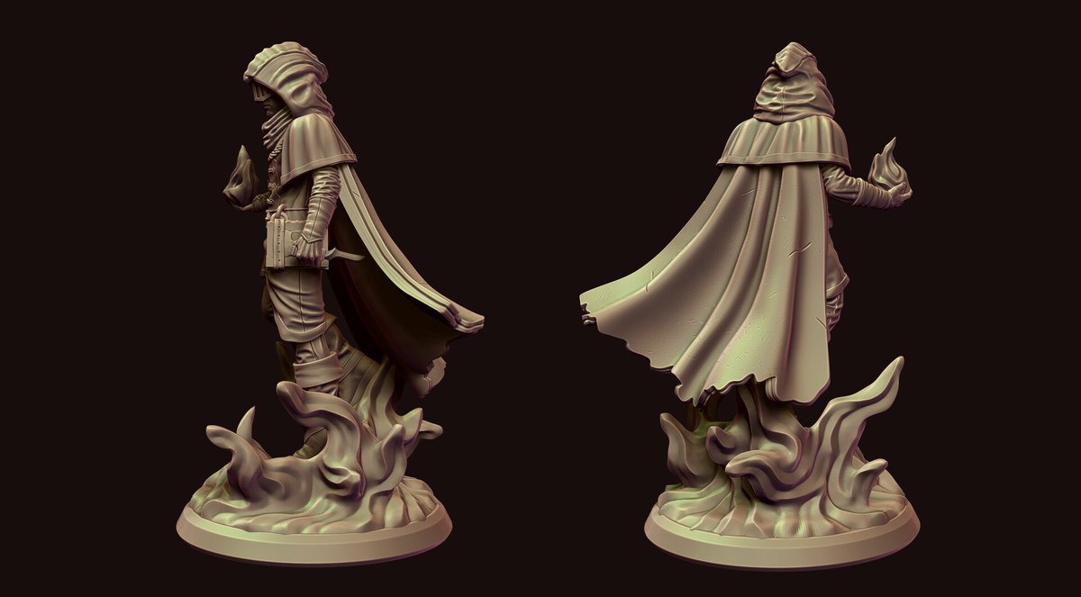 adamcohenart's tweet image. Human Sorcerer - Flesh of Gods Miniatures
Miniature sculpted for Flesh of Gods. will be released in their first bundle.
#Digital3D #Human #miniatures #sculpted #darkfantasy #sorcerer #wizard #mage #FleshofGods #boardgames #3dprinting #collectible #mini #dungeonsdragons #dnd #art