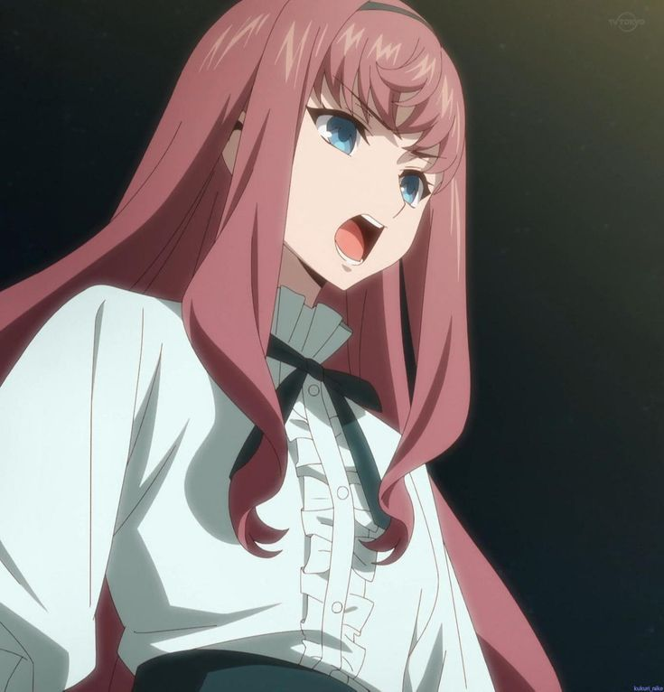 When the character who is drawn with closed eyes opens them in a serious/tense moment.