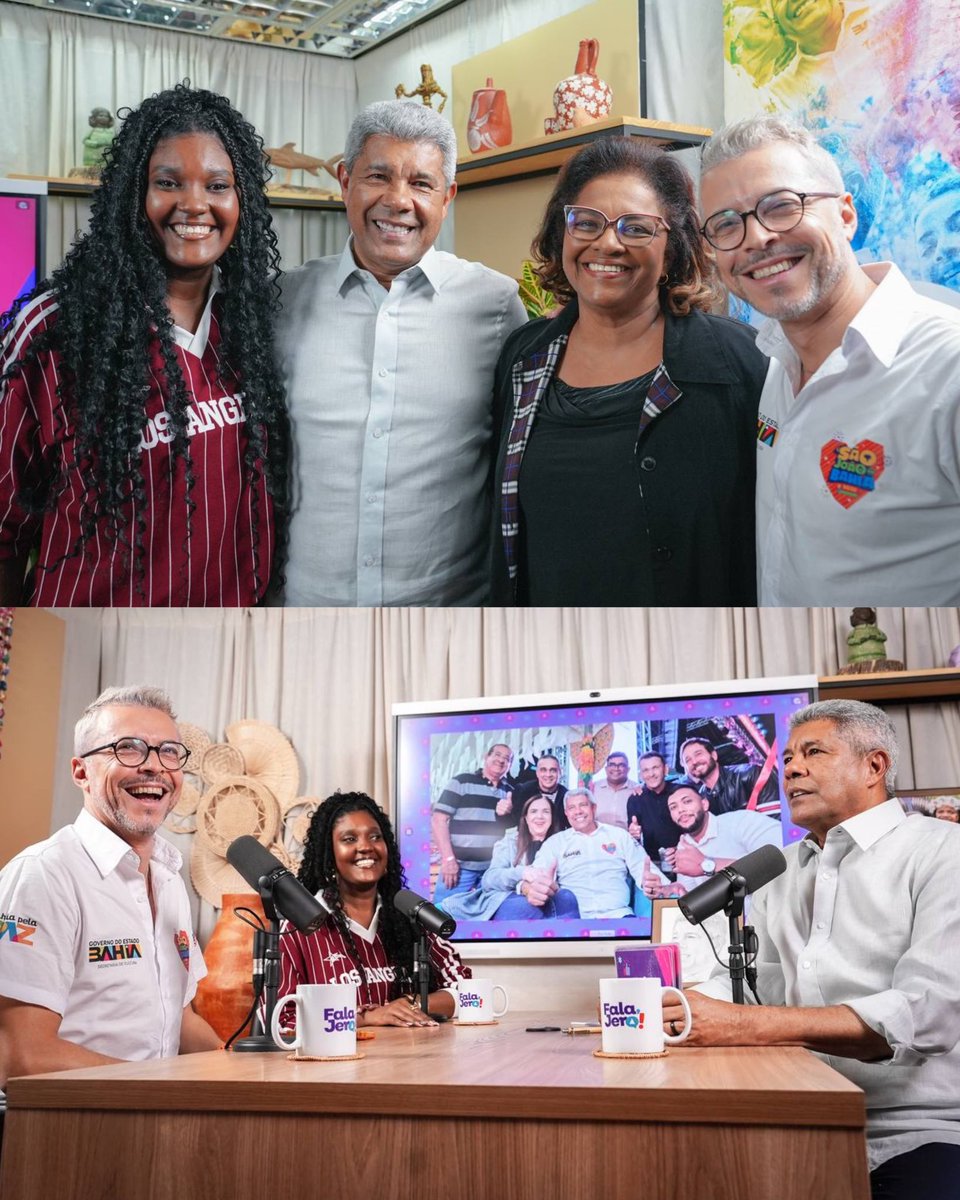 Que alegria voltar com o nosso podcast “Fala, Jero!” ❤️🎙️

Fizemos um balanço dos festejos juninos de Santo Antônio, São João e São Pedro, e falamos sobre tudo o que já realizamos, o que estamos fazendo e o que ainda vamos fazer pela Bahia. Obrigado à minha parceira Bea, que