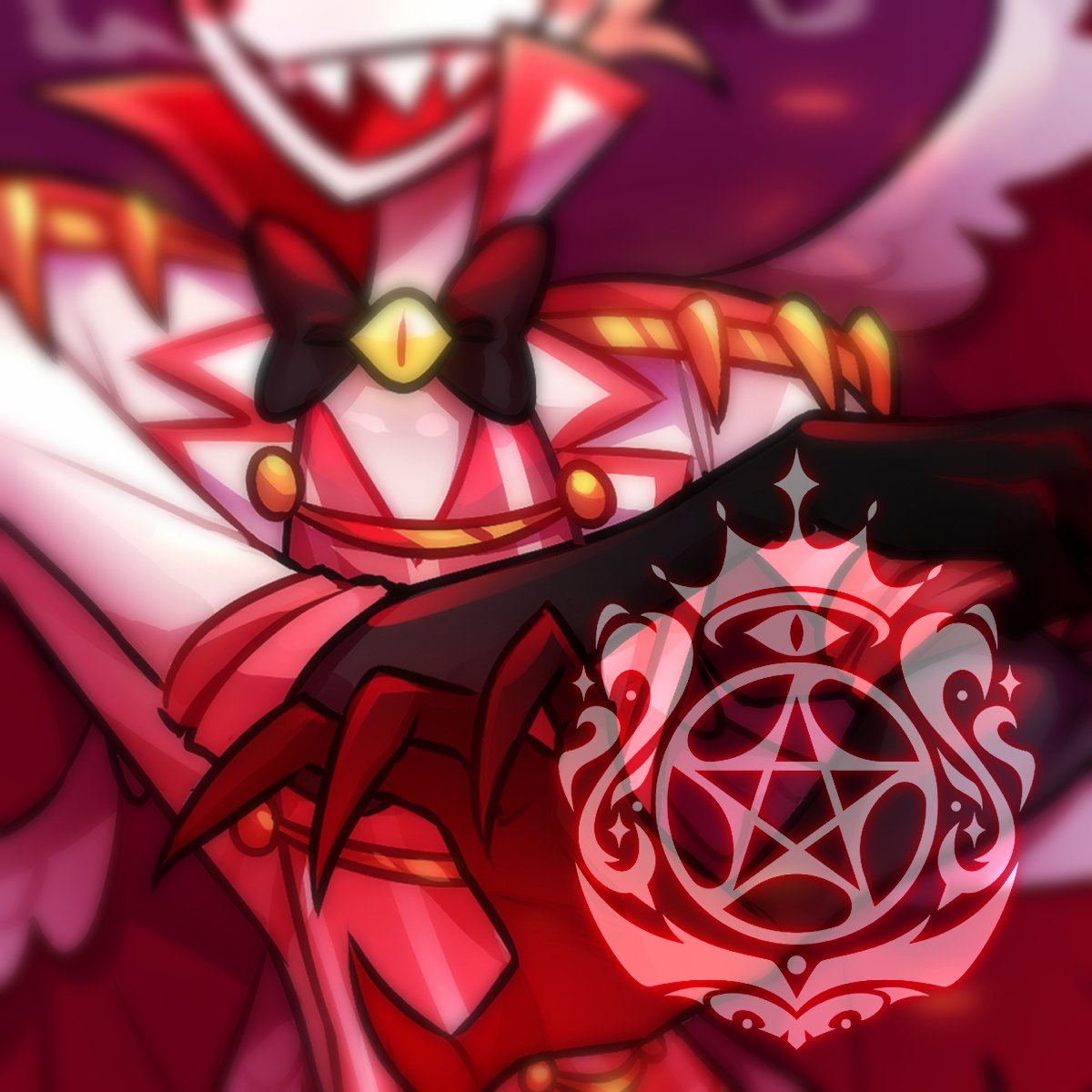 IDPollution's tweet image. A sexy little sample of the collectable card art I got to draw for the @OneHelluvaZine Happy Zine in Hell full bundle!
Please go check it out!
#hazbinhotel #hazbinhotellucifer #lucifermorningstar