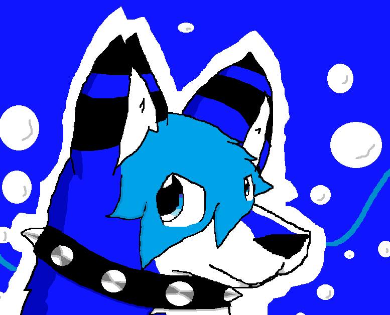 Le0_wolf's tweet image. Just remade one of my old art I did on my 3ds out of curiosity.
feels strange with him having short hair tho..