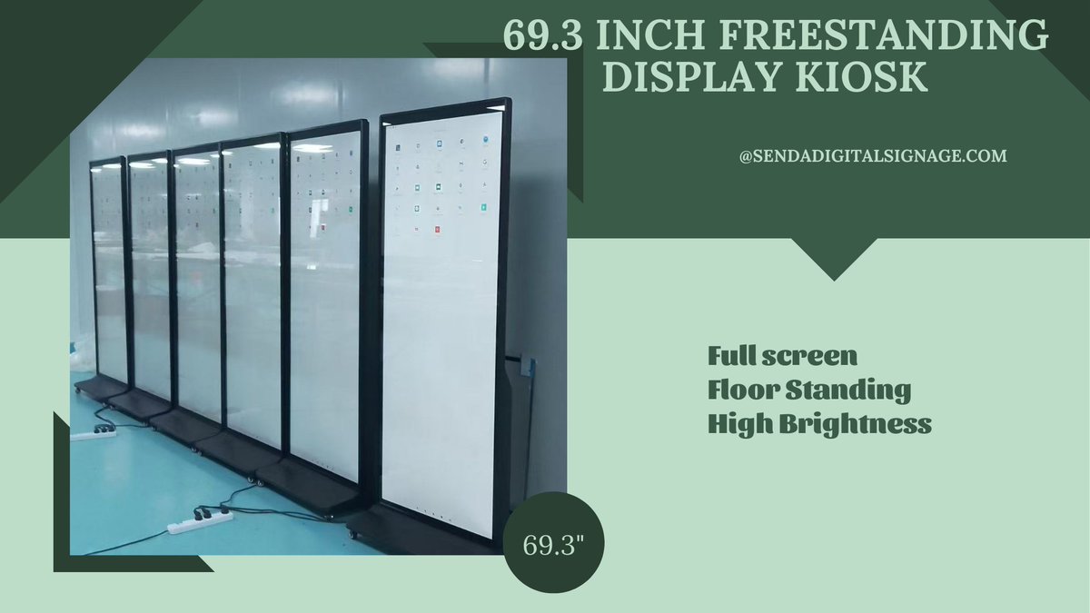 SDDigitalScreen's tweet image. 📐 69.3&apos;&apos; full-size bar display in vertical install – slim, bright, and made to grab attention.
📧 Evelyn@sendadigitalsignage.com | 📲 +8618138849445
#fullscreenbarlcd #ultrawidescreen #digitaldisplay