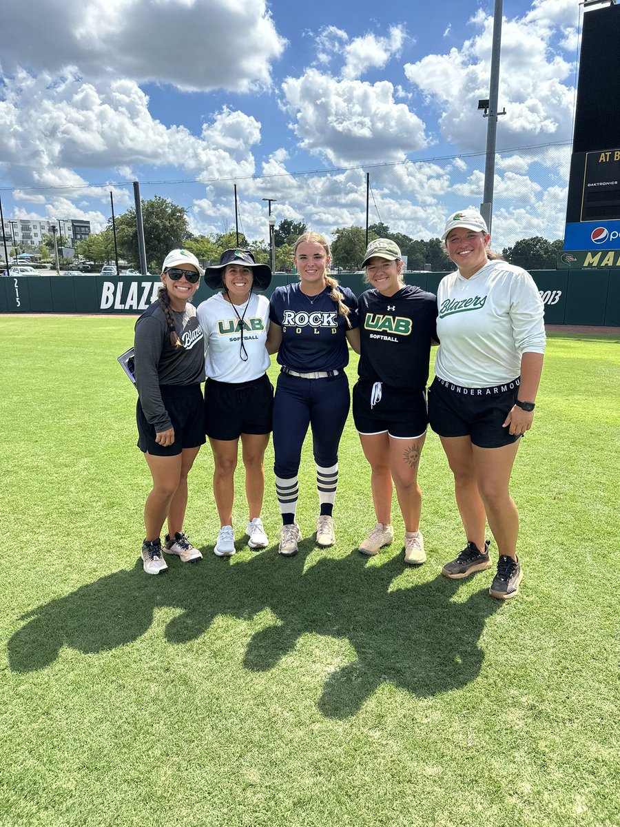 Izzy Bruzgis 2027 (@izzybruzgis) on Twitter photo Had the best time at the UAB camp! Extremely grateful for the opportunity to learn, compete, and connect with such an amazing coaching staff. Thank you <a href="/UAB_SB/">UAB Softball</a> for a great experience! ๐๐<a href="/tsmartt14/">Taylor Smartt</a> <a href="/mandybrooke14/">Mandy Jordan</a> <a href="/Mporter34/">Madeline Porter</a> <a href="/AnnaShelnutt/">Anna Shelnutt</a> <a href="/RockGold_16u/">Rock Gold Conrad Premier</a> <a href="/BrowardRecruit/">Broward Recruiting Service</a> Had the best time at the UAB camp! Extremely grateful for the opportunity to learn, compete, and connect with such an amazing coaching staff. Thank you <a href="/UAB_SB/">UAB Softball</a> for a great experience! ๐๐<a href="/tsmartt14/">Taylor Smartt</a> <a href="/mandybrooke14/">Mandy Jordan</a> <a href="/Mporter34/">Madeline Porter</a> <a href="/AnnaShelnutt/">Anna Shelnutt</a> <a href="/RockGold_16u/">Rock Gold Conrad Premier</a> <a href="/BrowardRecruit/">Broward Recruiting Service</a>