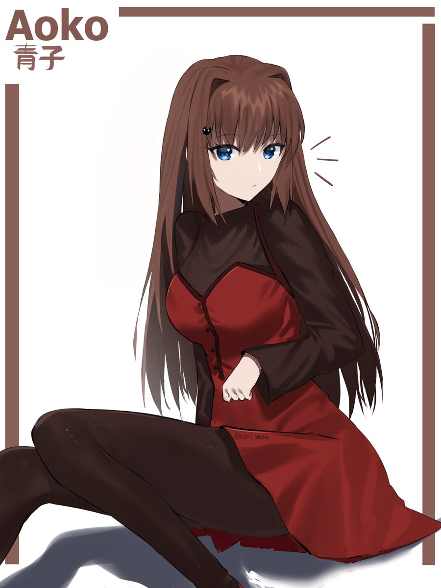 coti_neko's tweet image. drew aoko as requested xd
tbh it was really hard to draw the hair and do the shading correctly