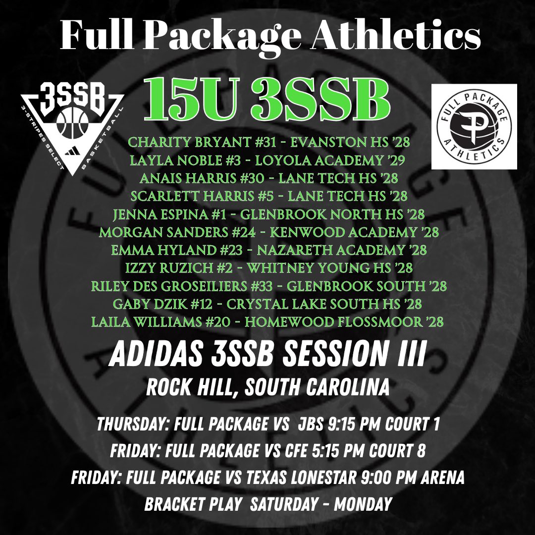 Full Package Athletics 3SSB Girls tweet media