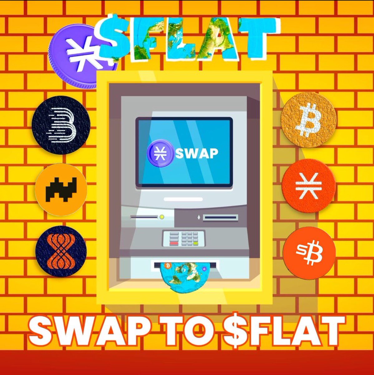 The @stacks eco is heating up. So is the $FLAT machine. 

You can buy $FLAT on a CEX or DEX. 

CEX | Centralised Exchange.
🔸 <a href="/BitMartExchange/">BitMart</a> 

DEX | Decentralised Exchange.
🔸 <a href="/VelarBTC/">Velar</a> 
🔸 <a href="/Bitflow_Finance/">Bitflow</a> 
🔸 <a href="/XverseApp/">Xverse - The Home of BitcoinFi</a> (In app swaps)