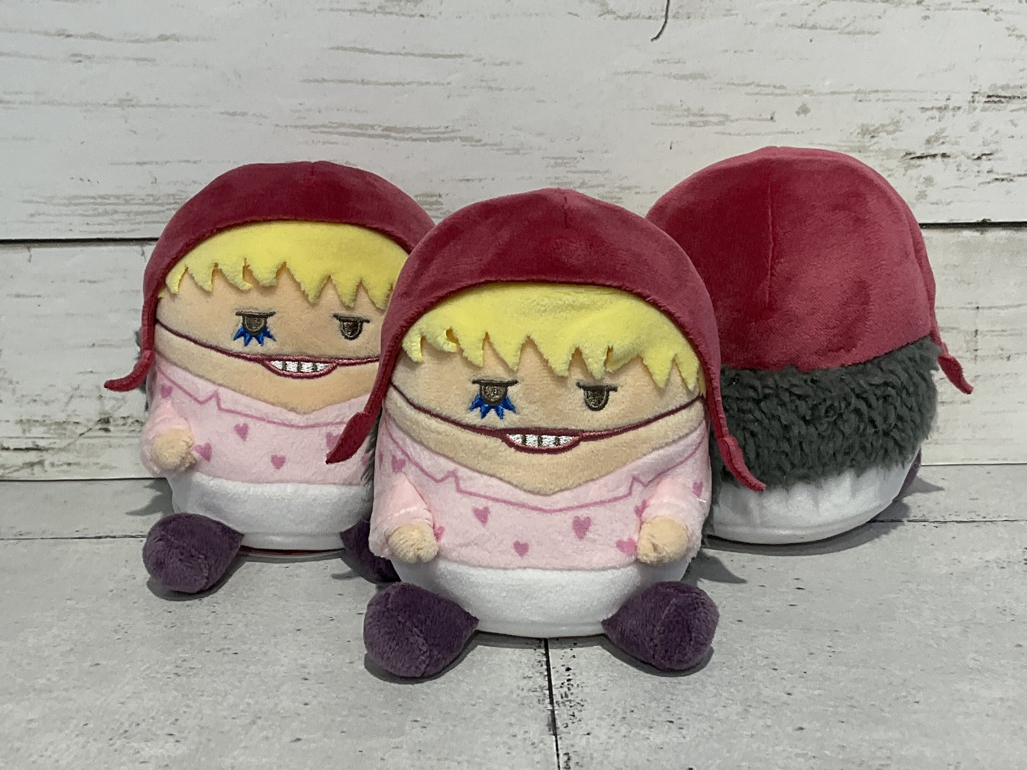 あみまる　ワンピース コラソン　ドフラミンゴ　ロシナンテ　ぬいぐるみ あみまる ワンピース コラソン ドフラミンゴ ロシナンテ ぬいぐるみ