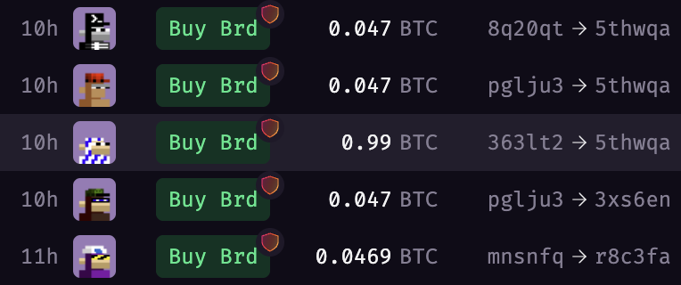 MakeTokensFun's tweet image. I spy with my little eye an @nodemonkes that moved for 1 BTC. send nodes
