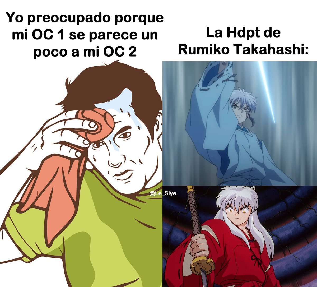 Le_Slye's tweet image. La verdad no se ni de que va MAO, o si el chico tiene una personalidad distinta a Inuyasha. me va a costar no ver al orejas de perro