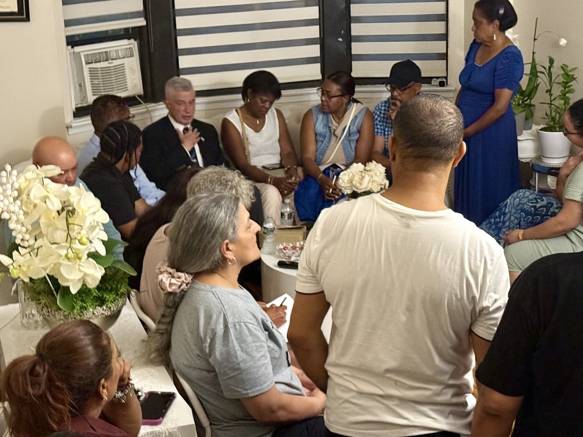jim_mcgreevey's tweet image. Relishing the depth, richness, and spirituality of the JC Latino community with the dynamic Lissa Santiago and Council candidate-at-Large Israel Nieves, whether vibrant culture, deep-rooted faith, and strong sense of family. TY especially to Carmen Conil for hosting, Maria…