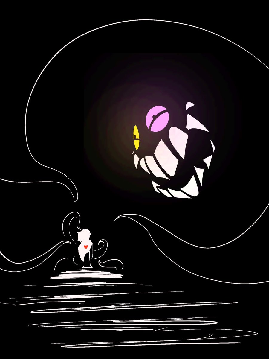 GlutoART's tweet image. a FRIEND. #deltarune