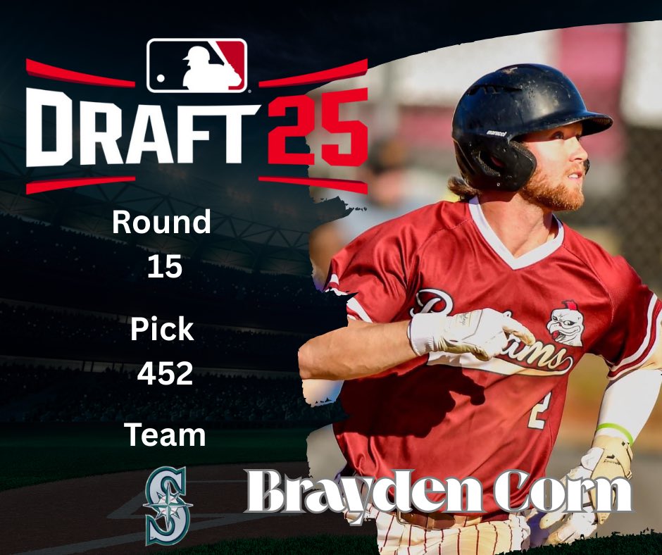 UnionUsc's tweet image. First MLB Draft pick in school history!!! Congratulations to @Braydencorn21