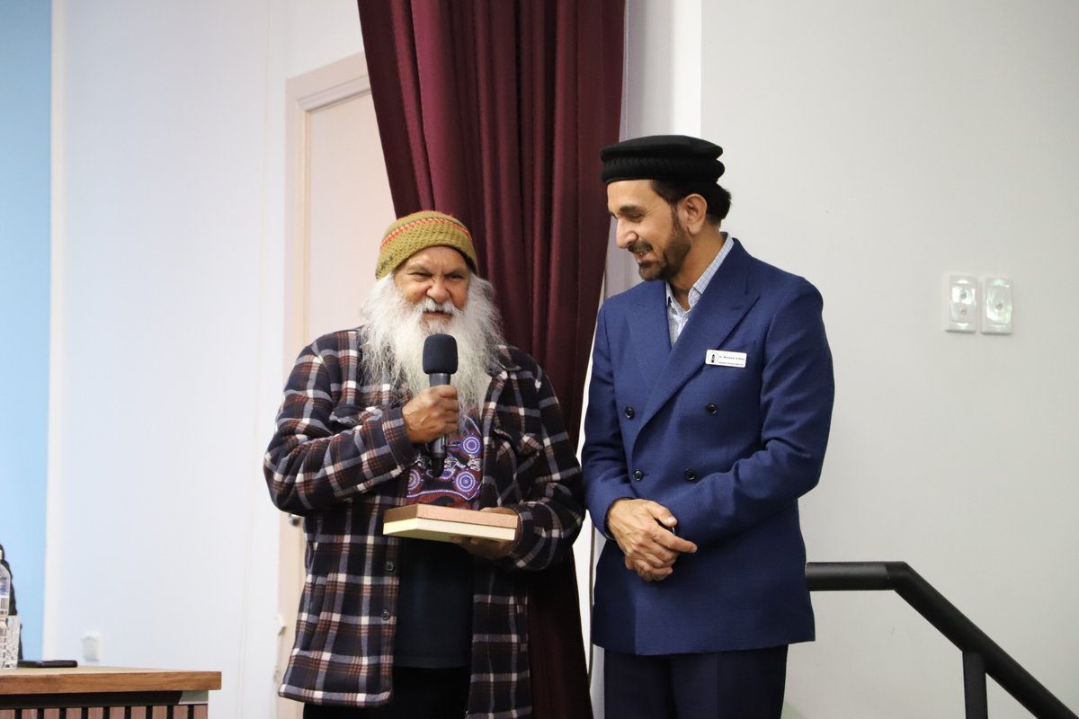 mahmood_mosque's tweet image. We were honoured to present this year’s #NAIDOC Week Award to Uncle Major Lancelot &quot;Moogy&quot; Sumner AM, in recognition of his exceptional efforts in fostering understanding and building bridges between communities.