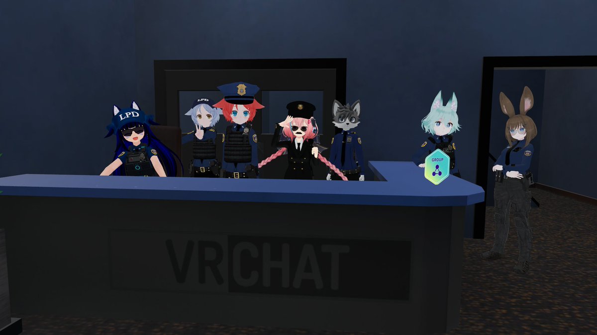 🕵️‍♂️ The LPD team is currently patrolling at #Vket !!
🌐 Explore the Vket worlds and see if you can find them!!
🤝 Join them in protecting the peace of Vket together!!
#LPDVRChat