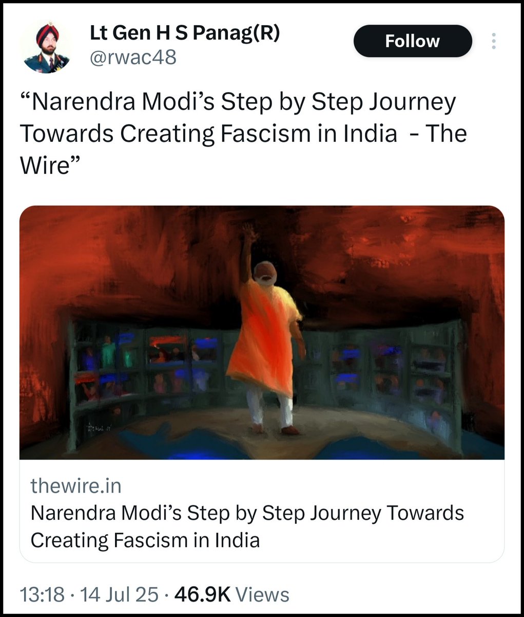 India's Fascist PM Modi is the only PM who try to be with soldiers ,be it his birthday, Diwali or any major festival, he is the only Fascist PM who has visited borders so many times, his govt is providing state of art weapons to Defence.

As far as the issue of Chandigarh lobby,