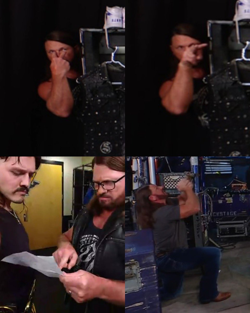 AJ Styles is the new meme king.

#WWERaw
