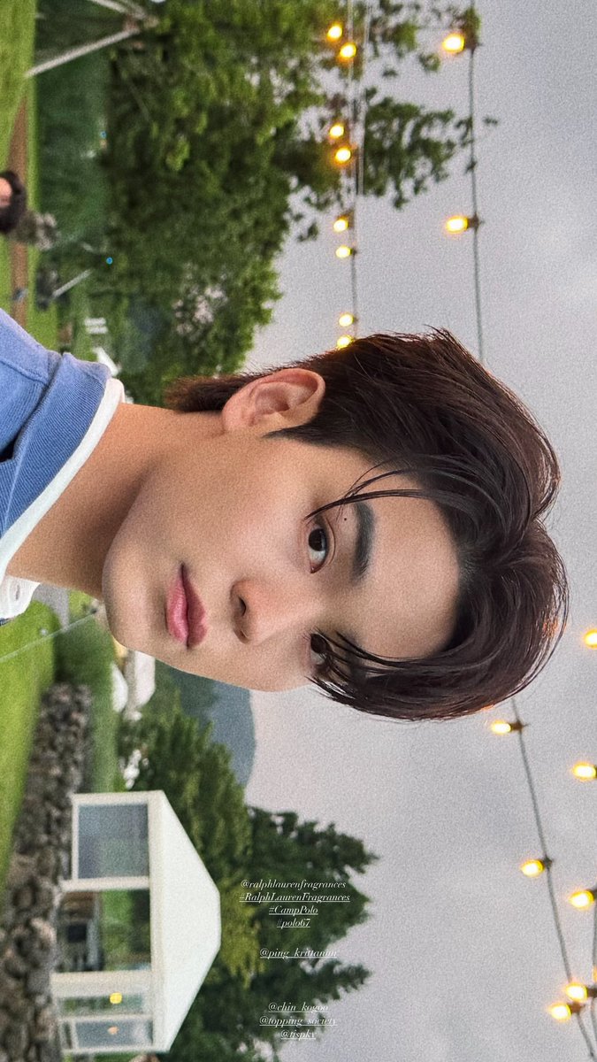 86archives's tweet photo. @PKrittanun ᝰ @PKrittanun from @/piikornlek

หน้าผม หล่อสมมง รูปอาจจะแนวนอนแต่ความหล่อนี่แนวกระชากใจสุดๆ

JEJU POLO CAMP X PING D1

#RalphLaurenFragrances #CampPolo 
#PingKrittanun #86archives https://t.co/bEKMHQu6lU