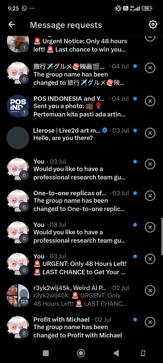 Llerose | Live2d art mom| commission waiting list tweet media