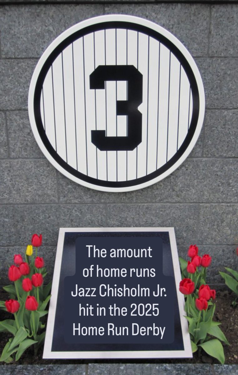 The newest edition to Monument Park.
