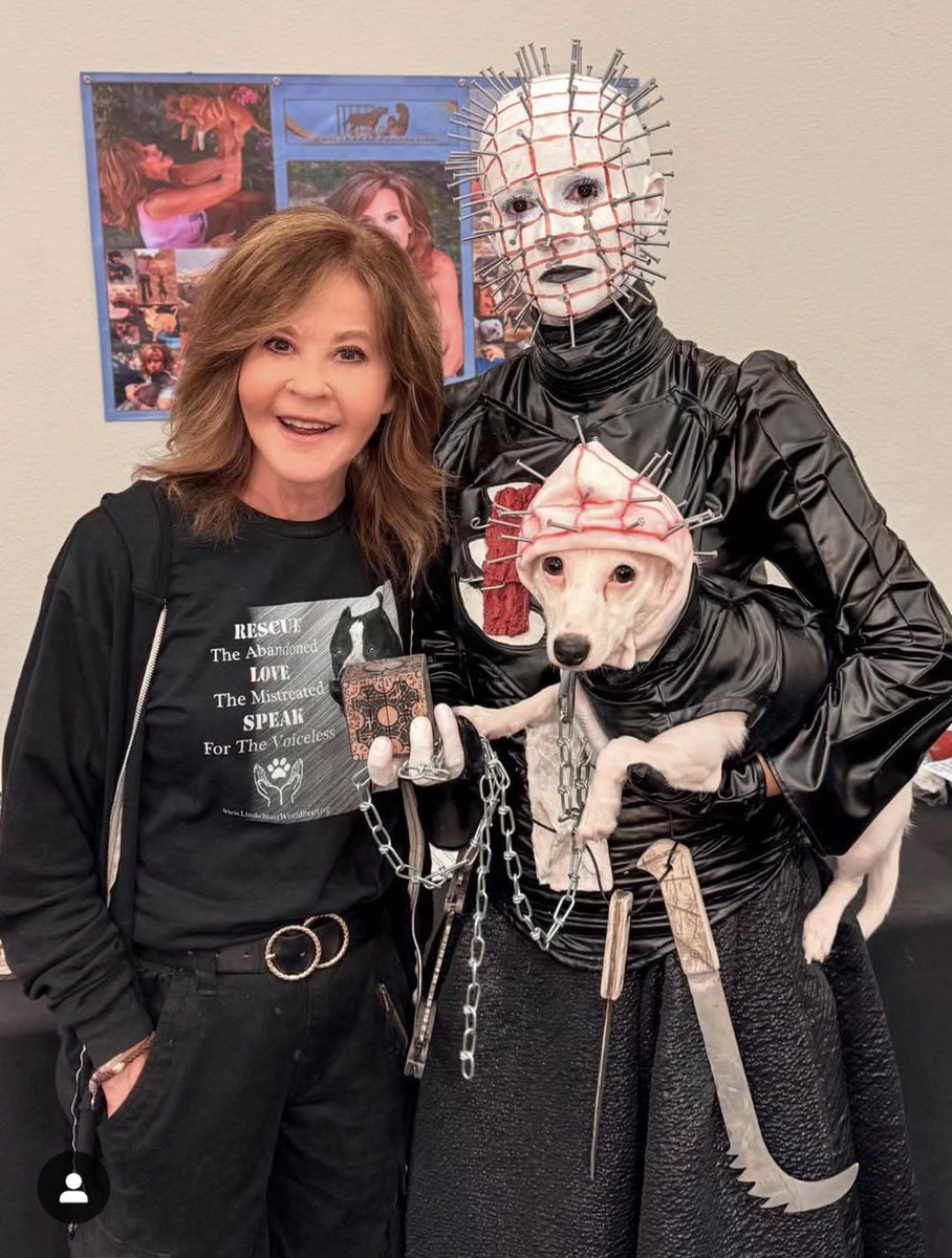 Linda Blair loves all dogs

Even dogs from hell