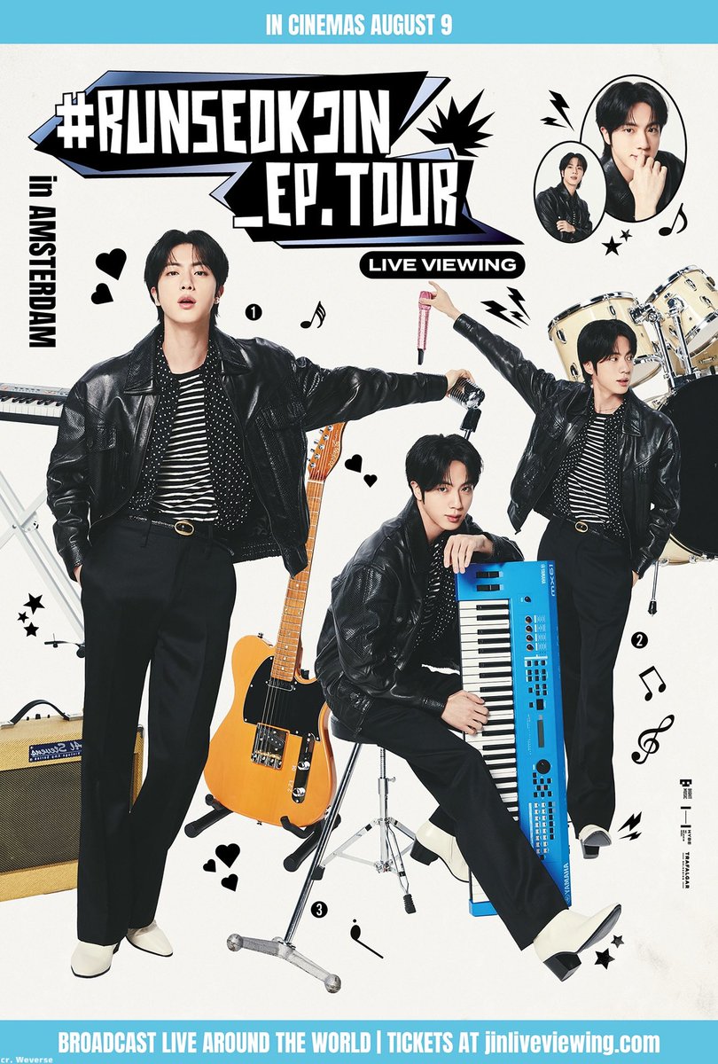 RUNSEOKJIN_EP.TOUR in AMSTERDAM』のライブビューイングが開催決定