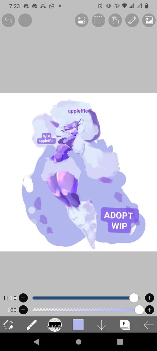 appleffle's tweet photo. WIP,#redesign an #adoptable
It's supposedly a #pokeadopt combination of #lopunny x #diance
#digitalart #characterdesing #furry #furryartist https://t.co/QjfdmVeTdw