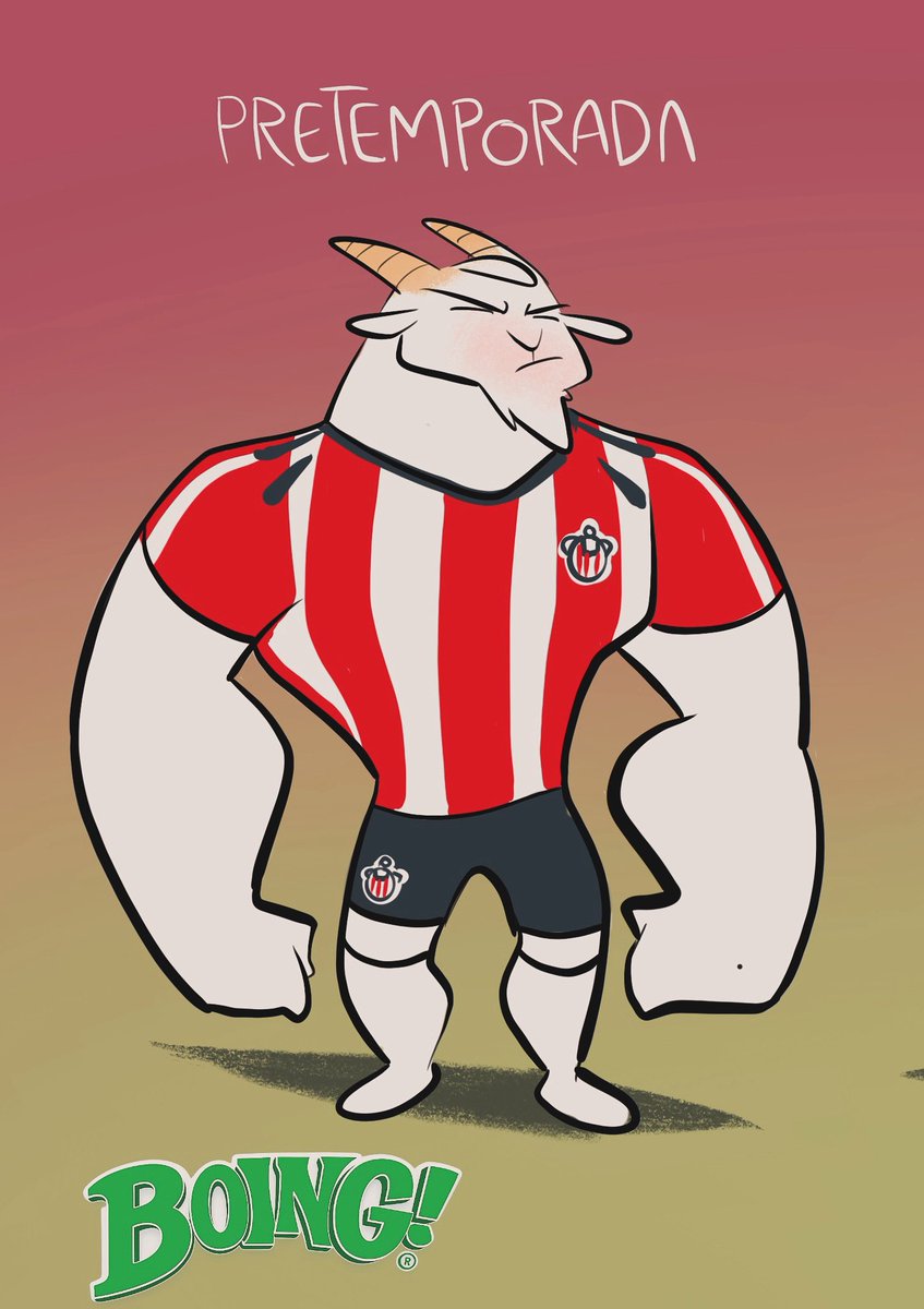 Las #Chivas de Gabriel Milito están🔥 🐐

🔴💪🏻⚪

Fragmento del cartón del maestro <a href="/qucho/">Qucho</a> 👨🏻‍🎨