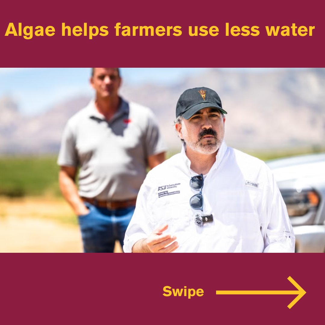 SSEBEatASU's tweet image. See how our research is helping Arizonans in the latest SSEBE Scoop from the @SSEBEatASU. view.reply.asu.edu/?qs=ccfe47c34aโฆ ๐ ๐๏ธ #ASUEngineering #CivilEngineering #Construction #EnvironmentalEngineering #ConstructionEngineering #ASUResearch