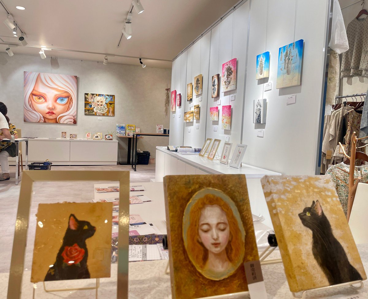 【Exhibition🍄個展最終日】
2025年7月9日(水)〜7月15日(火)
高槻阪急アートギャラリー(大阪)
⁡
本日最終日！16時までです😊
⁡
Yoko Mill Exhibition
9-15th July 2025
Takatsuki Hankyu Square, Osaka, Japan
⁡
#contemporaryart #現代アート #art #yokomill #millyoko
