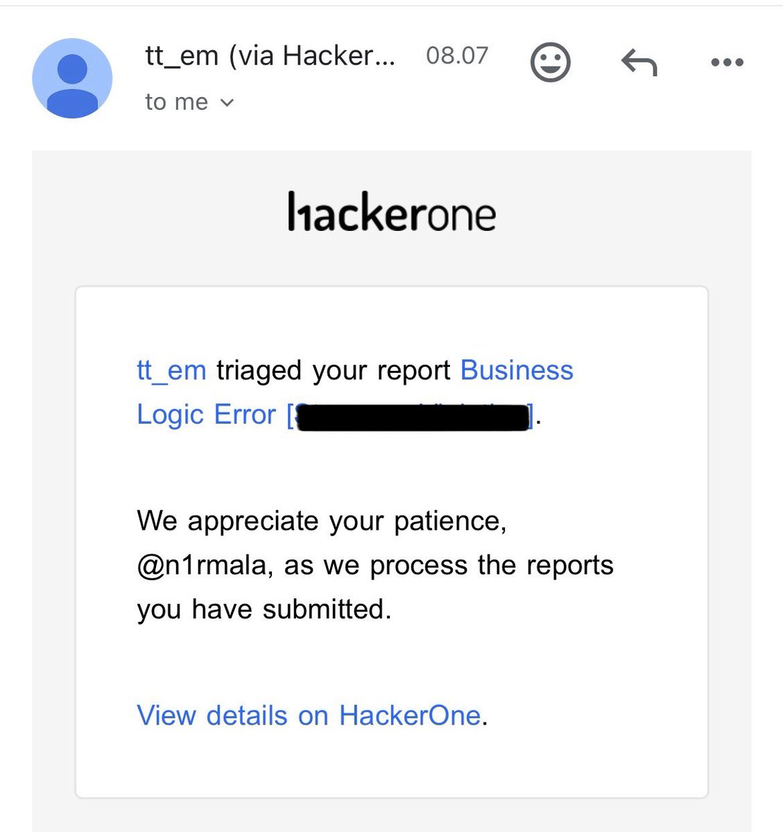 w_n1rmala's tweet image. triage in. coffee out.. haha
-
-

#bugbounty
#hackerone