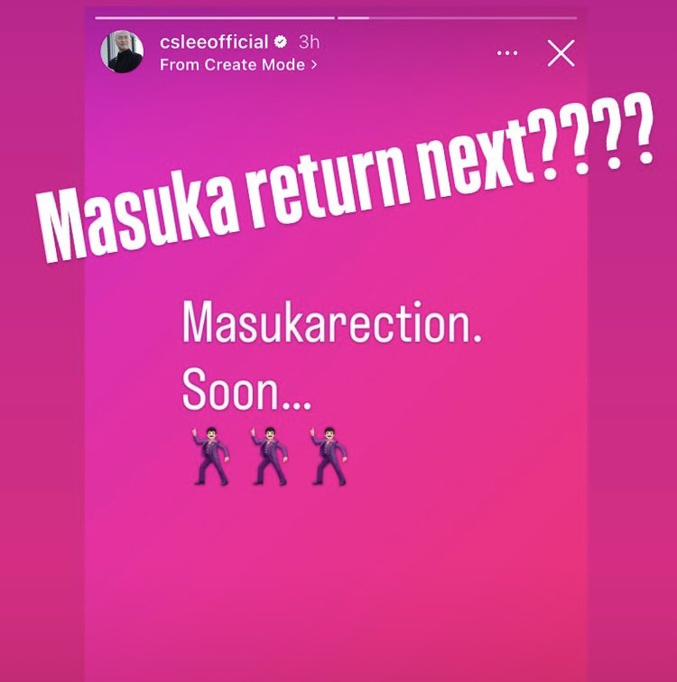 sistapam96's tweet image. And C.S. Lee teased a Masuka return! We’re so back