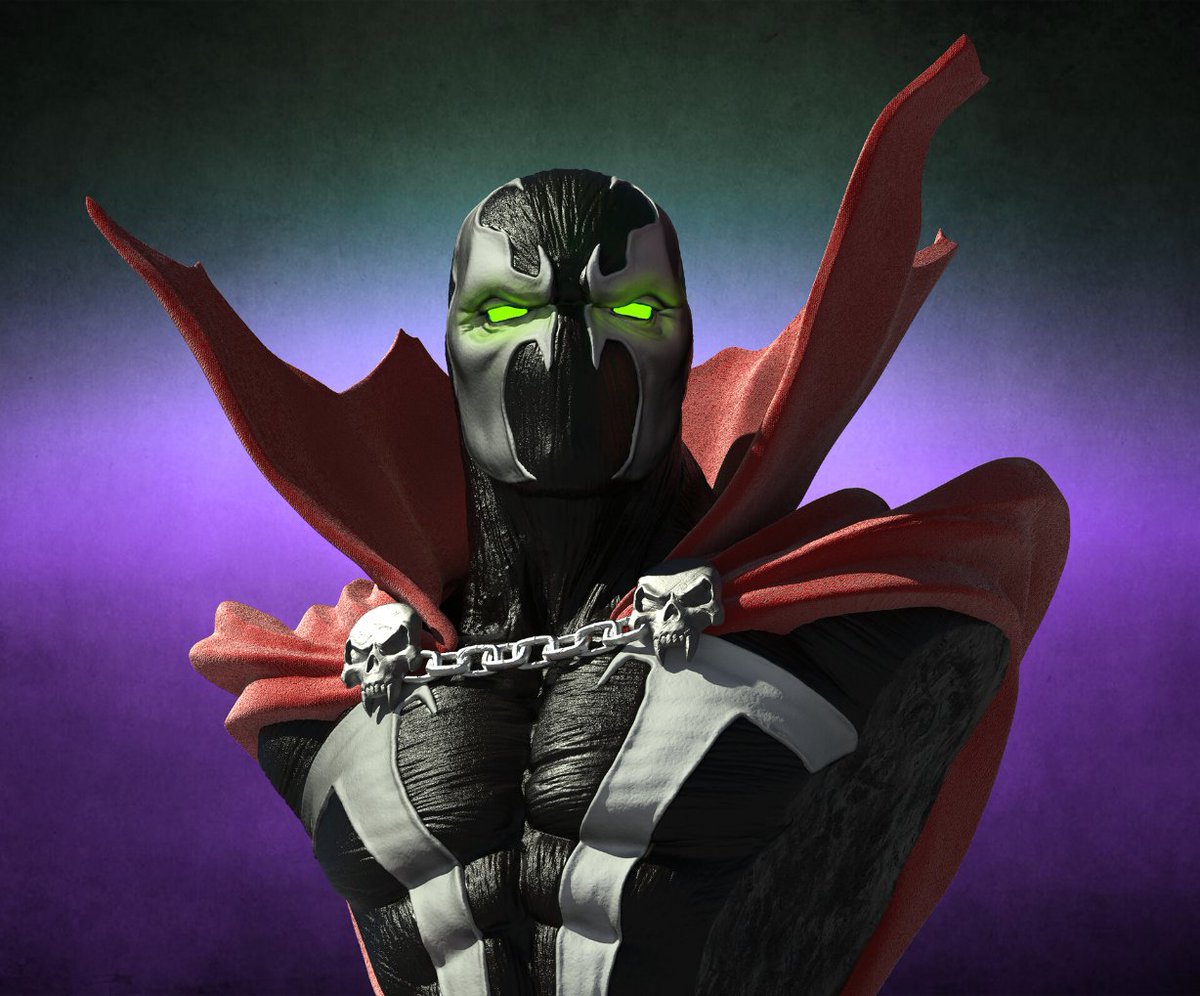 adamcohenart's tweet image. SPAWN Bust Fan art
I always liked Spawn&apos;s design, that&apos;s why I made this bust in practice. Imagining what their skin and texture would be like. Made for 3D printing.
#Digital3D #3dsculpt #spawn #ToddMcFarlane #Collectibles #bust #skinandtexture #3dprinting #fan #3ddesign #3dart