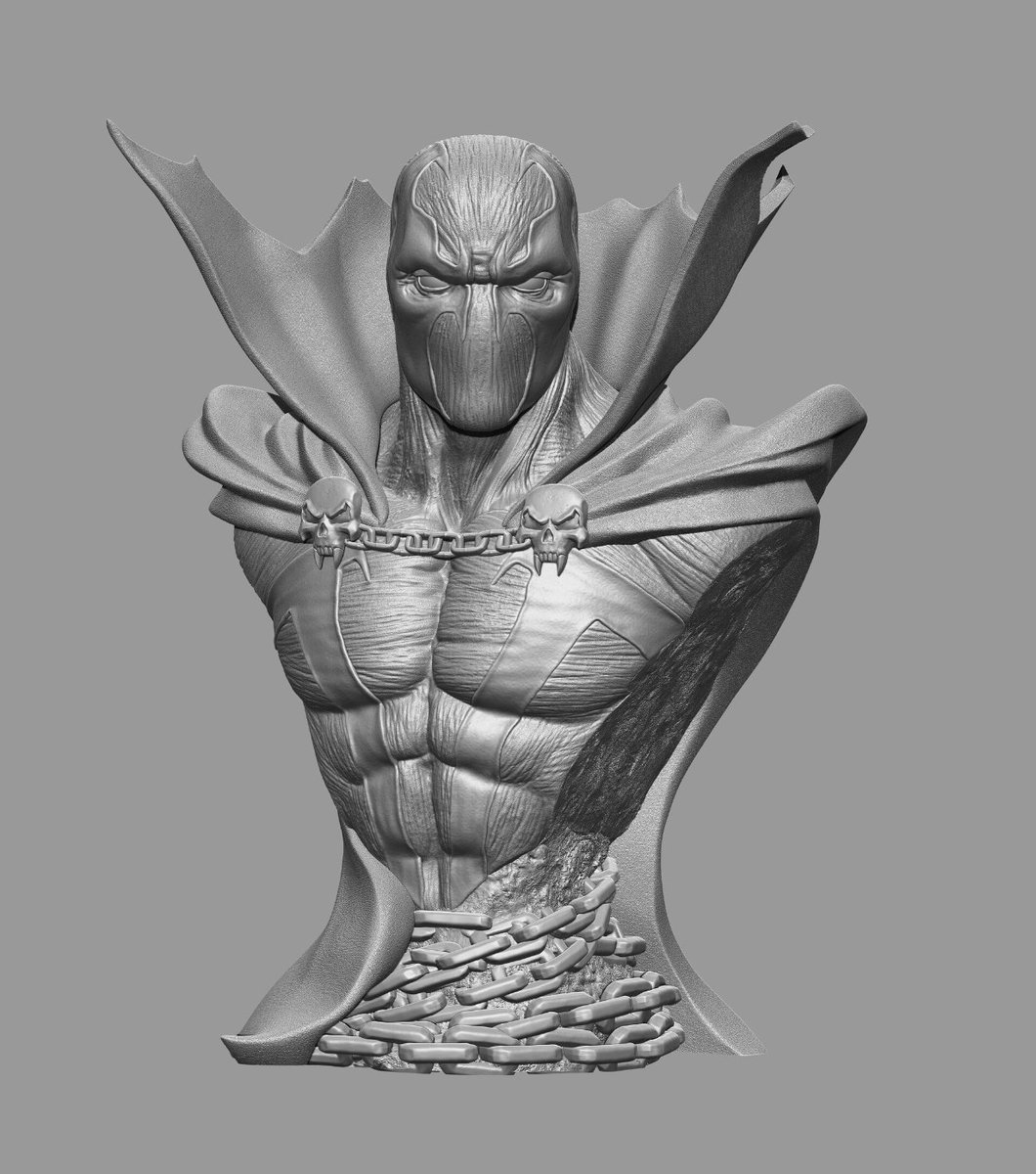 adamcohenart's tweet image. SPAWN Bust Fan art
I always liked Spawn&apos;s design, that&apos;s why I made this bust in practice. Imagining what their skin and texture would be like. Made for 3D printing.
#Digital3D #3dsculpt #spawn #ToddMcFarlane #Collectibles #bust #skinandtexture #3dprinting #fan #3ddesign #3dart