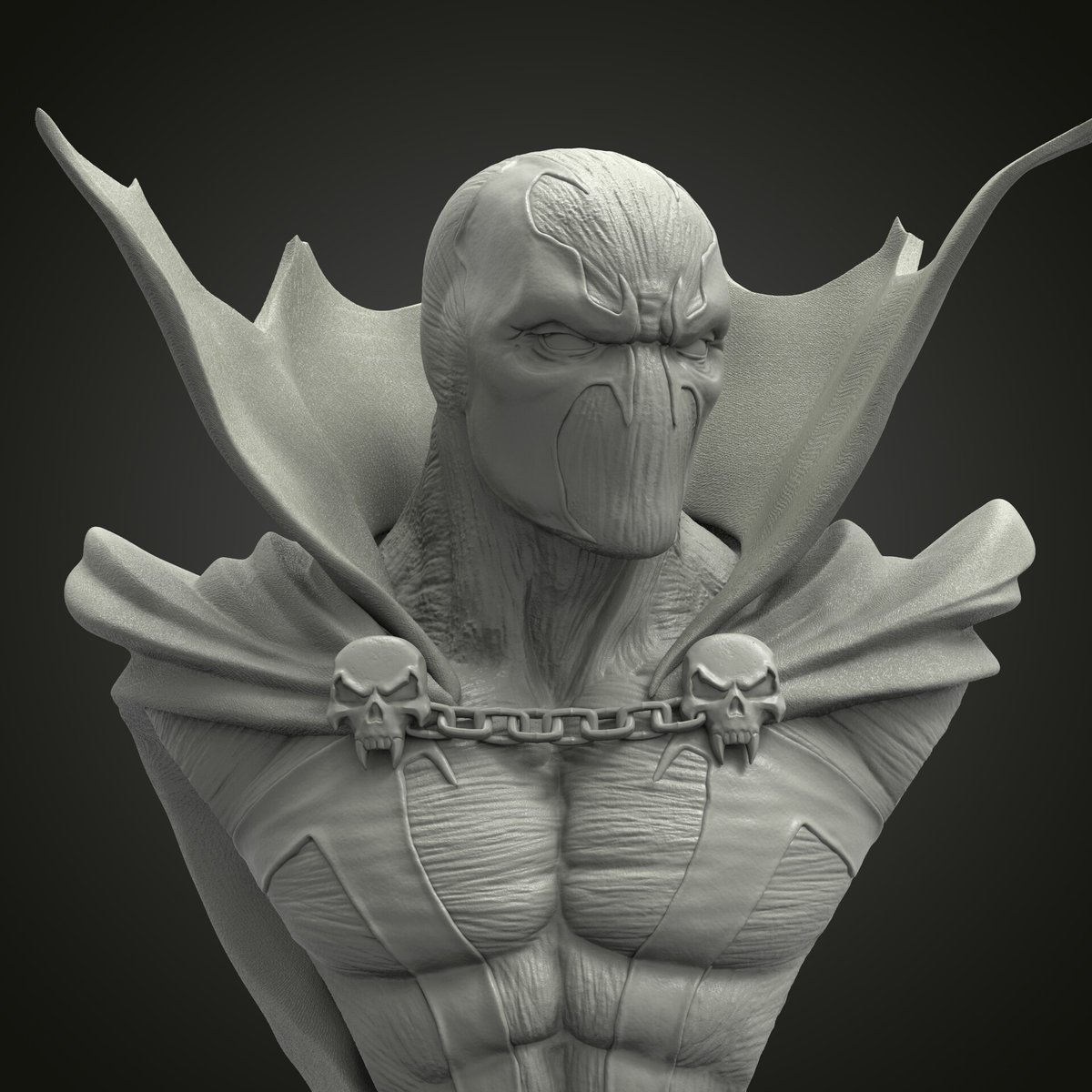 adamcohenart's tweet image. SPAWN Bust Fan art
I always liked Spawn&apos;s design, that&apos;s why I made this bust in practice. Imagining what their skin and texture would be like.
Made for 3D printing.
#Digital3D #3dsculpt #spawn #ToddMcFarlane #Collectibles #bust #skinandtexture #3dprinting #fan #3ddesign #3dart