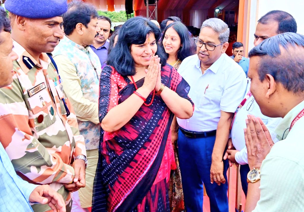 AprajitaSarangi's tweet image. Was a great pleasure to participate in the Foundation Stone laying Ceremony of a Kendriya Vidyalaya within ITBP Campus near Bhubaneswar yesterday.
Spoke to All.
10th KV in Khurda District and 75th in Odisha.
Grateful to PM @narendramodi & Minister Sri @dpradhanbjp
@PMOIndia