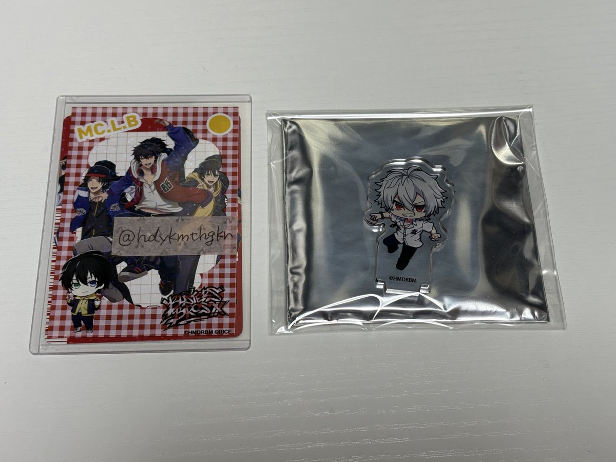 【交換】ヒプノシスマイク ヒプマイ ヒプムビ展 デフォルメアクリルスタンド アクスタ

譲 → 左馬刻
求 → 一郎

都内手渡しor郵送にて
お気軽にお声掛けください🙌