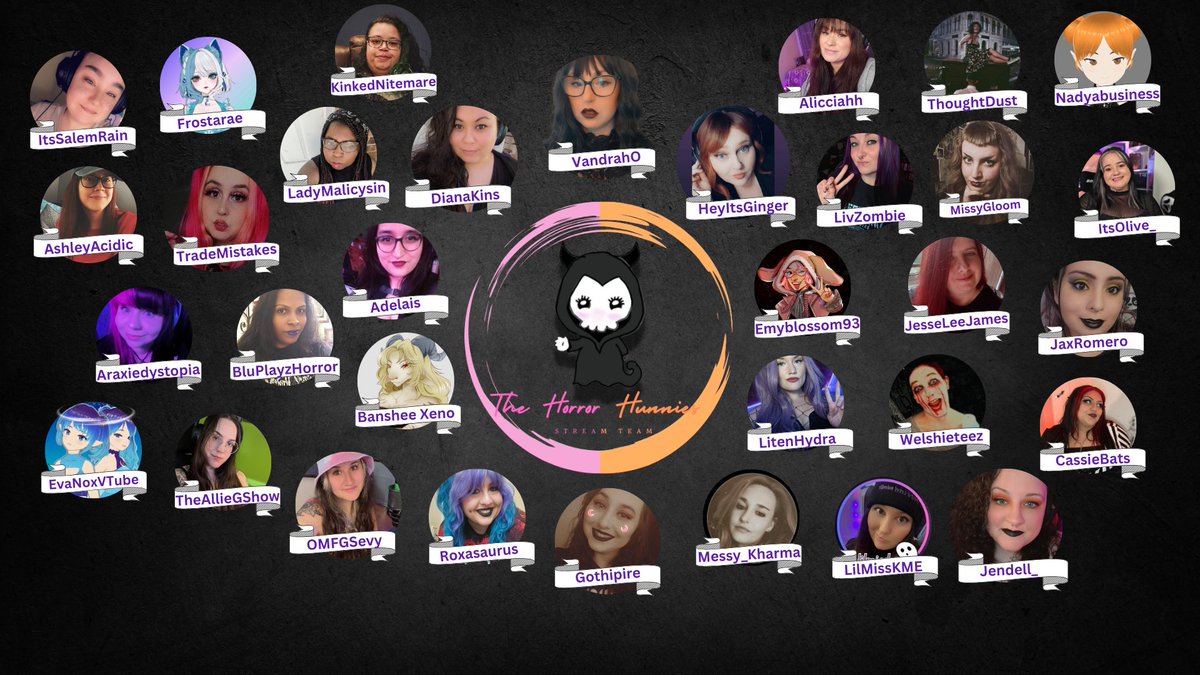 The Horror Hunnies is a female only stream team. We welcome all of our sisters in scares, Trans, femme presenting &amp; cis.

We are all inclusive &amp; welcome females of the trans community with open arms &amp; full hearts.

Honesty- Integrity &amp; Kindness above all else.
🩵🩷🤍🩷🩵